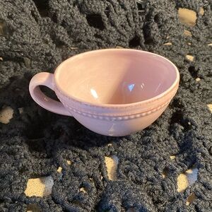 Pink Irregularar Shapped Ceramic Mug
